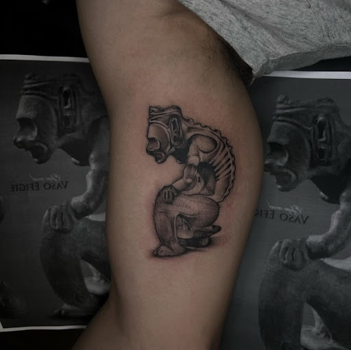 Explore the cure tattoo ideas, creative tattoo ideas in Woodhaven, available at 94 Ink Tattoos