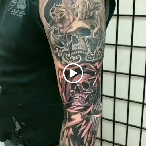 Explore drummer tattoos ideas, creative tattoo ideas in Abington, available at Ink Boss Tattoo & Piercing Studio