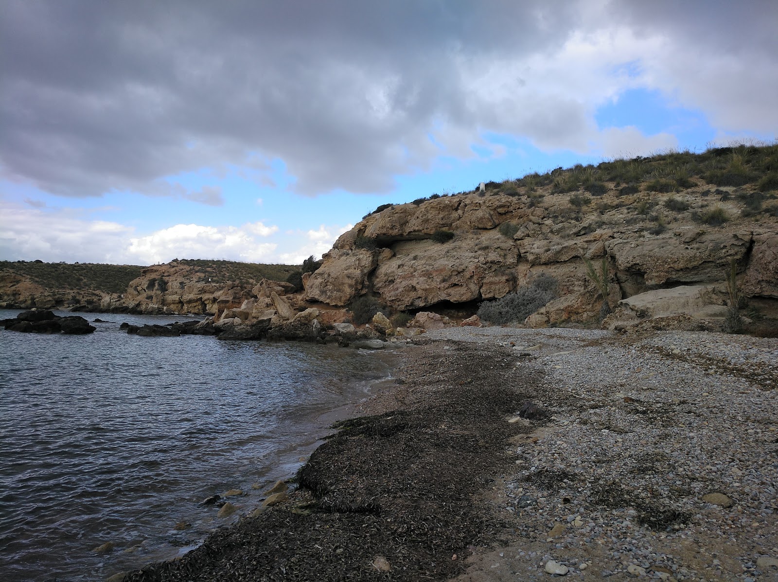 Foto af Playa de La Grua med medium niveau af renlighed