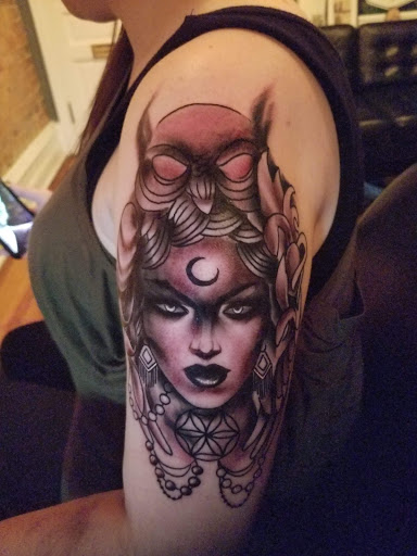 Find tattoo ideas of trees for your next unique tattoo in Reading at Olde Penn Ave. Tattoo Co.