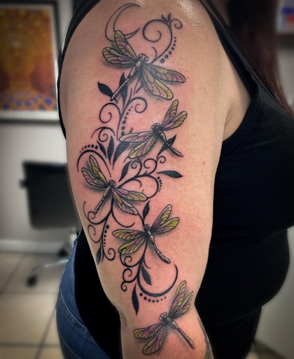 Explore background tattoo ideas, creative tattoo ideas in Myrtle Beach, available at Myrtle Beach Ink