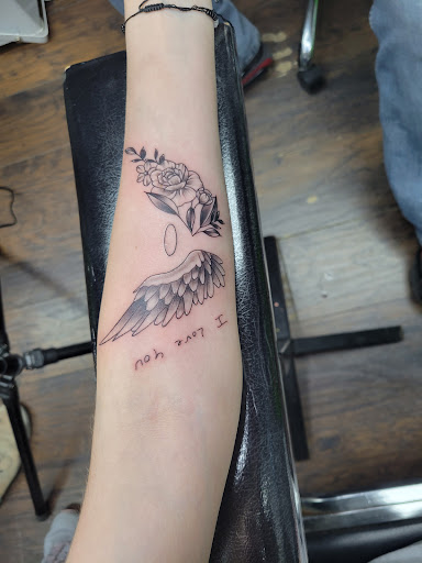 Explore cover up shoulder tattoo ideas, creative tattoo ideas in Pottstown, available at Pottstown Tattoo Co