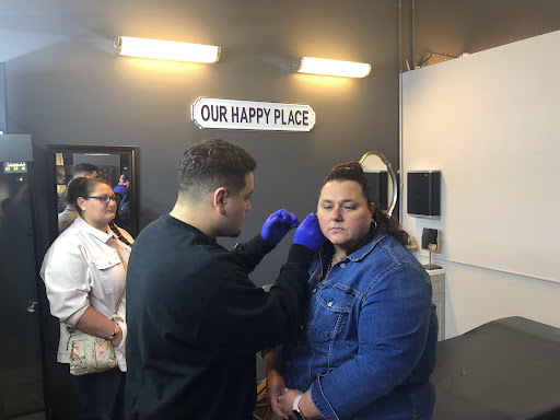 Explore m&m tattoo ideas, creative tattoo ideas in Fort Wayne, available at Grade A Tattoos and Body Piercing