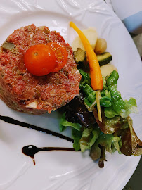 Steak tartare du Restaurant La Fontaine à Grimaud - n°2