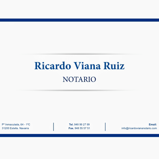 Notaria De Estella Ricardo Viana Ruiz