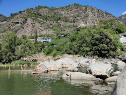 Spiaggia Pozzo di Tegna'in fotoğrafı çok temiz temizlik seviyesi ile