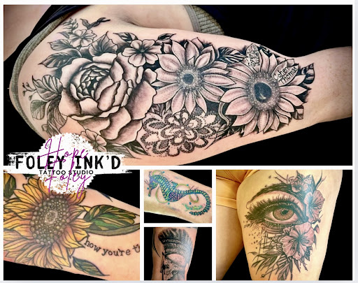 Explore dream tattoo ideas, creative tattoo ideas in Hampton, available at Foley Inkd Tattoo Studio