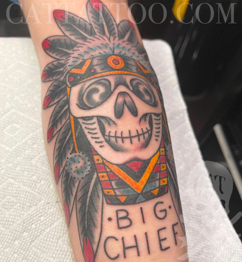 Explore bestfriend tattoos ideas, creative tattoo ideas in Addison, available at Cat Tattoo