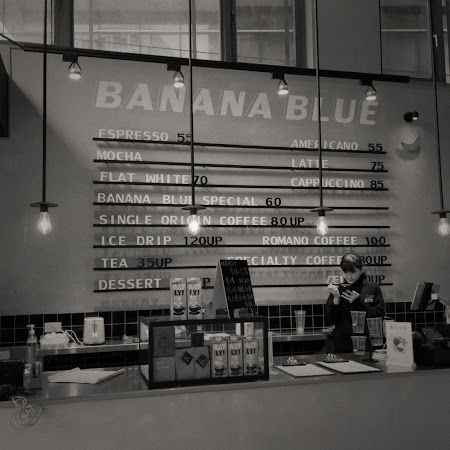 Banana Blue Coffee