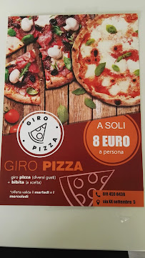 Pizza Omar à Venaria Reale carte