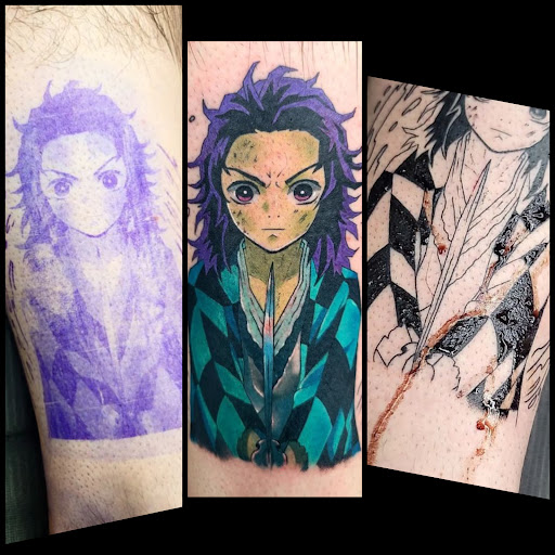 Explore koi fish tattoo ideas, creative tattoo ideas in North Fort Myers, available at Loyal 2 The Coil Tattoos & Body Piercings