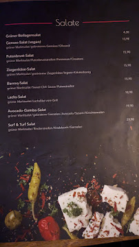 Carte du Barroq Grill Kitchen Bar à Freiburg im Breisgau