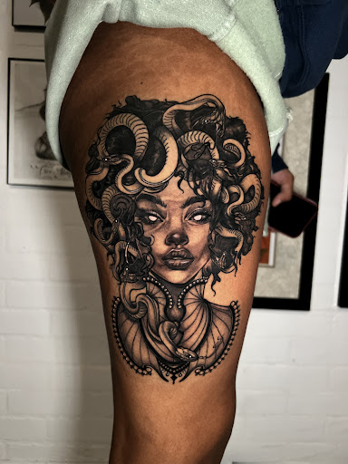 Explore letter l tattoo ideas, creative tattoo ideas in Lexington, available at Toye Shop Ink.