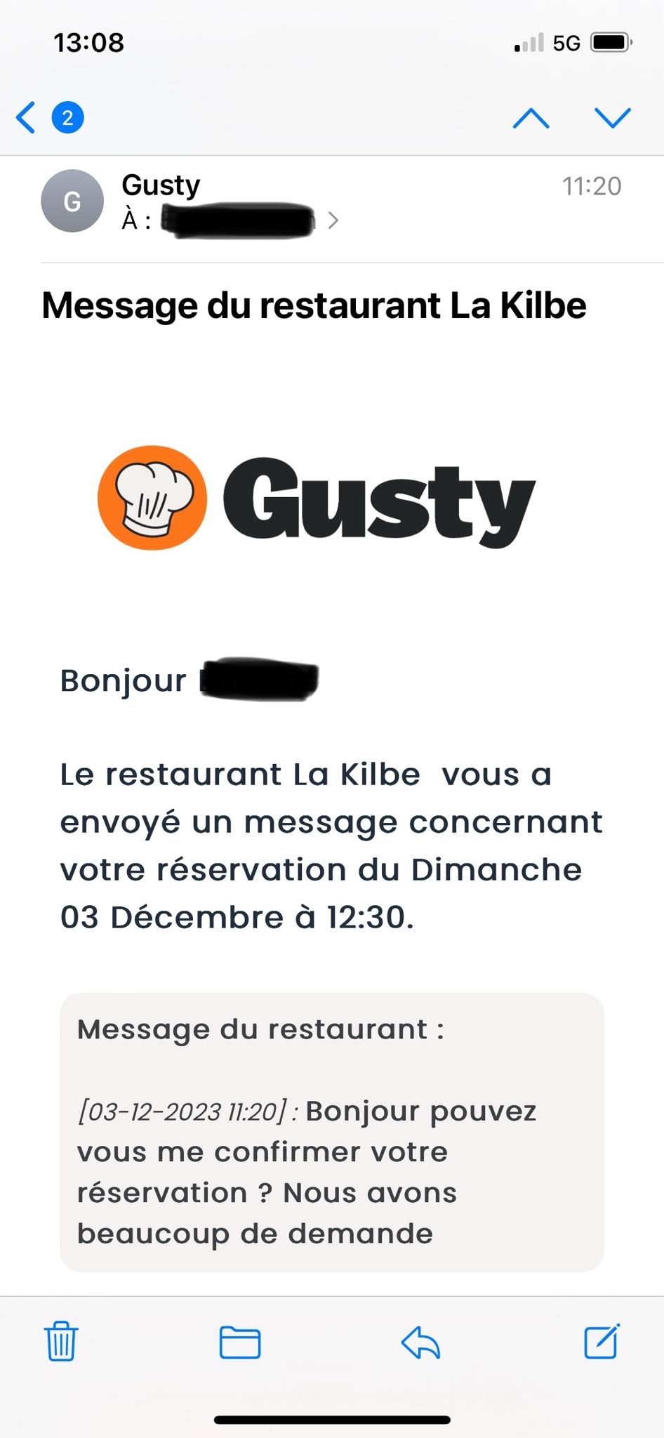 Photo n° 2 de l'avis de Jo.e fait le 03/12/2023 à 11:31