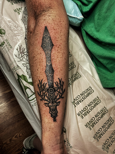 Explore blessed tattoo ideas, creative tattoo ideas in Ojai, available at Hanman Ink