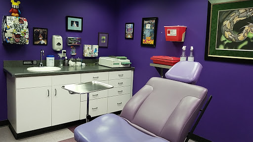 Explore barney tattoo ideas, creative tattoo ideas in Hawthorne, available at Pleasurable Piercings, Inc.