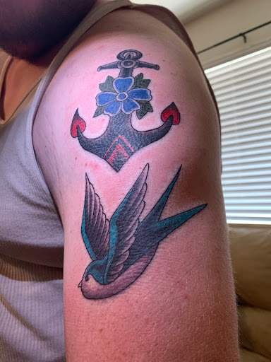 Explore tattoo ideas baseball, creative tattoo ideas in Peoria, available at Modern Ink Tattoo