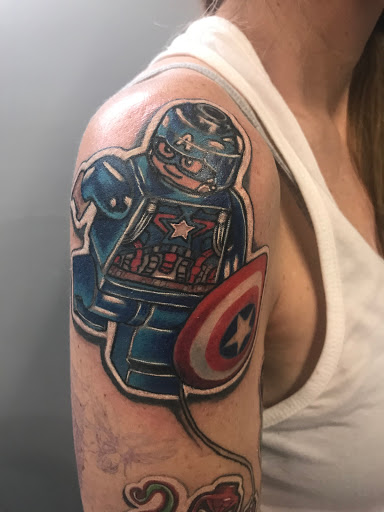 Explore tough tattoo ideas, creative tattoo ideas in Easley, available at Amber Island Tattoo