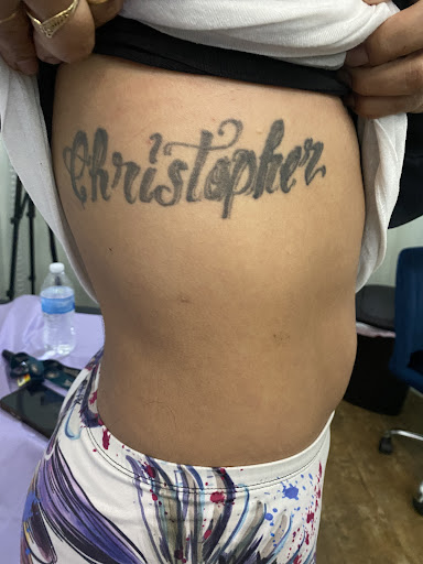 Explore leg tattoo cover up ideas for men, creative tattoo ideas in Lake Jackson, available at Second Chance Laser Tattoo Removal