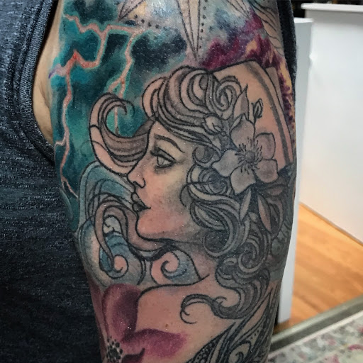 Explore darth maul tattoo ideas, creative tattoo ideas in Tecumseh, available at Lucid Tattoo Gallery