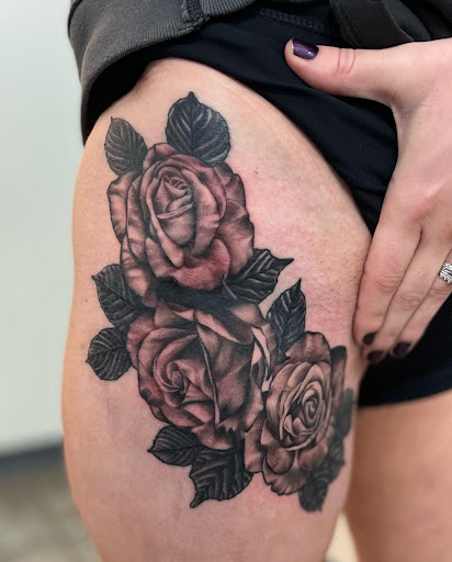 Explore angel name tattoo ideas, creative tattoo ideas in Sparks, available at Empire Tattoo