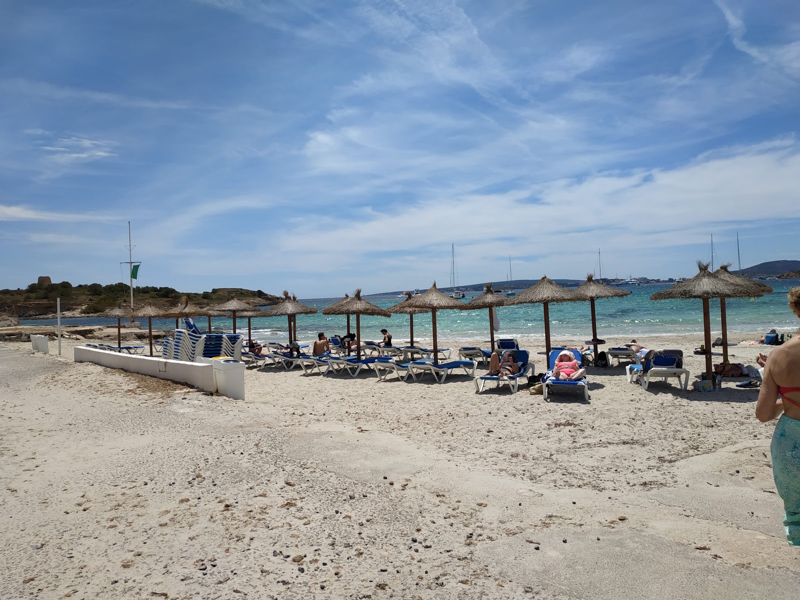 Foto di Cala Xinxell e l'insediamento