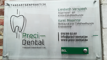 Tandartsenpraktijk Preci-Dental Bertem: Karel Missinne en Liesbeth Verspeek