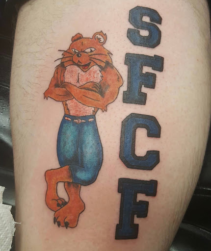 Explore weed tattoo ideas, creative tattoo ideas in Huntsville, available at Blessed Ink