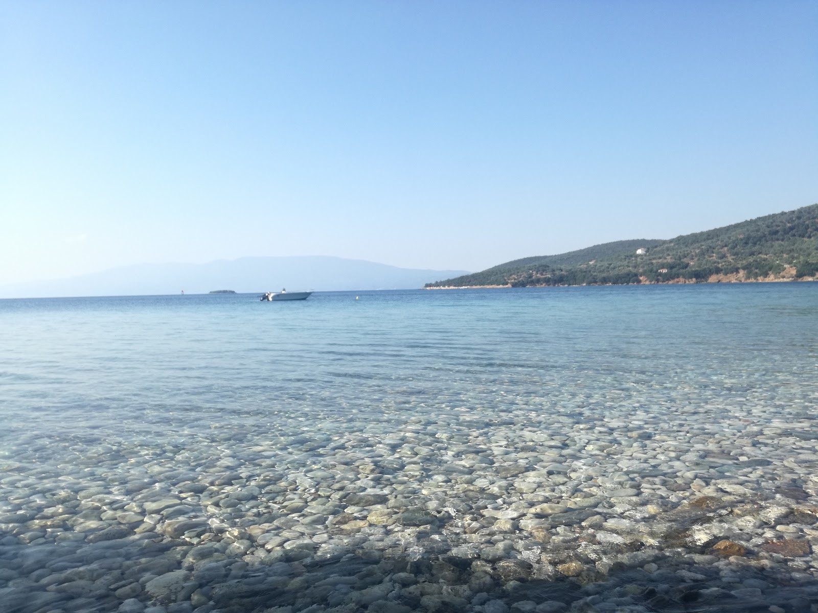 Photo of Stani beach with green pure water surface