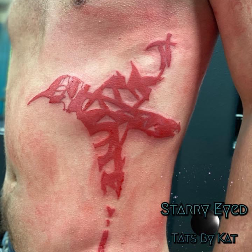 Explore mystic tattoo ideas, creative tattoo ideas in Sioux Falls, available at Starry Eyed Studio