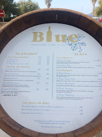 Carte du Le Blue Restaurant | Bar à vin à Saint-Mandrier-sur-Mer