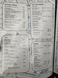 Menu / carte de PAVILLON à Mutlangen