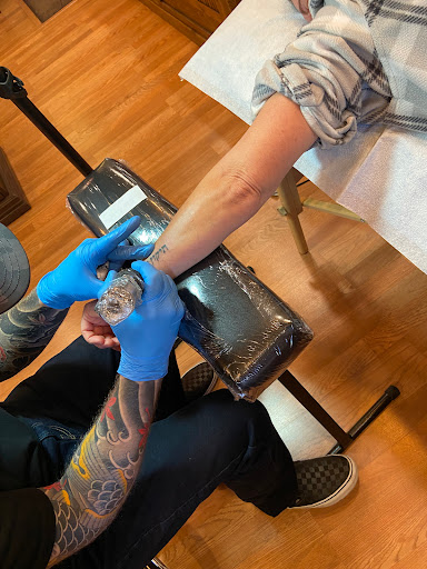 Explore army veteran tattoo ideas, creative tattoo ideas in Seattle, available at Sakoku Tattoo