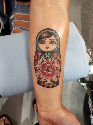 Explore forearm christian tattoo ideas, creative tattoo ideas in Modesto, available at Ink Disciples Tattoo Parlor