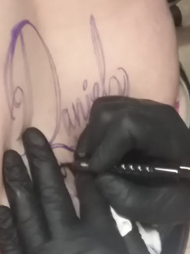 Explore biceps tattoo ideas, creative tattoo ideas in Albuquerque, available at Mijos Tattoos & Piercing