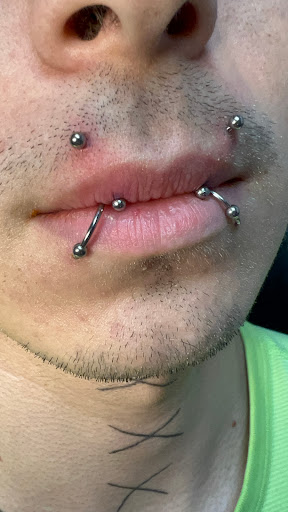 Explore hand poke tattoo ideas, creative tattoo ideas in Houston, available at Piercings By Sir Walt