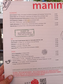 Restaurant manin St.Wendel à Sankt Wendel (la carte)