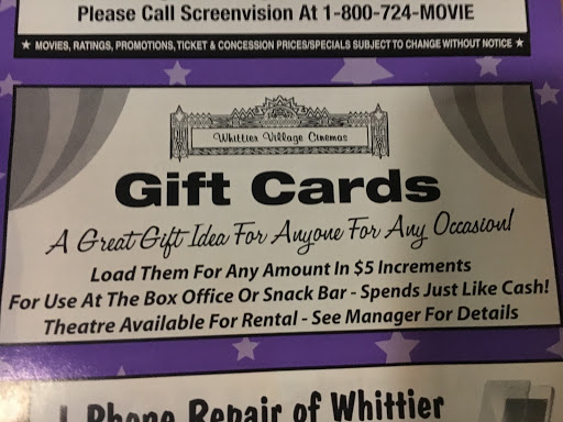 Movie Theater «Starlight Whittier Village Cinemas», reviews and photos, 7038 Greenleaf Ave, Whittier, CA 90602, USA