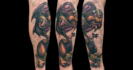 Explore badass small tattoo ideas, creative tattoo ideas in Richmond, available at Loose Screw Tattoo
