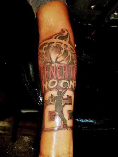 Explore inosuke tattoo ideas, creative tattoo ideas in Sumter, available at LegendaryArt,LLC ,Tattoo Shop