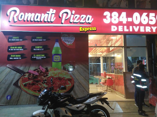 Opiniones de Romanti Pizza (Plaza Vea) - El Agustino en El Agustino - Pizzeria