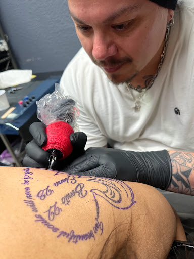 Explore warrior tattoo ideas, creative tattoo ideas in Odessa, available at Little Dragon Tattoos Studio