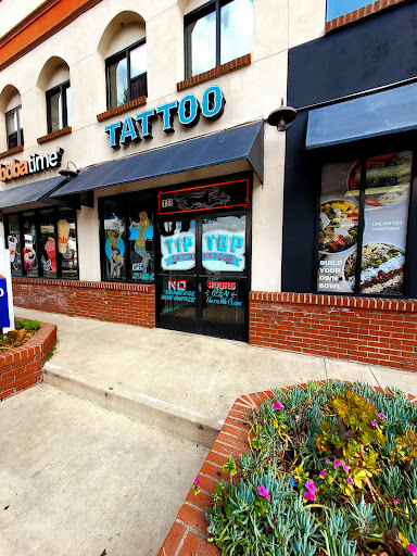 Explore shoulder flower tattoo ideas, creative tattoo ideas in Fullerton, available at Tip Top Tattoo