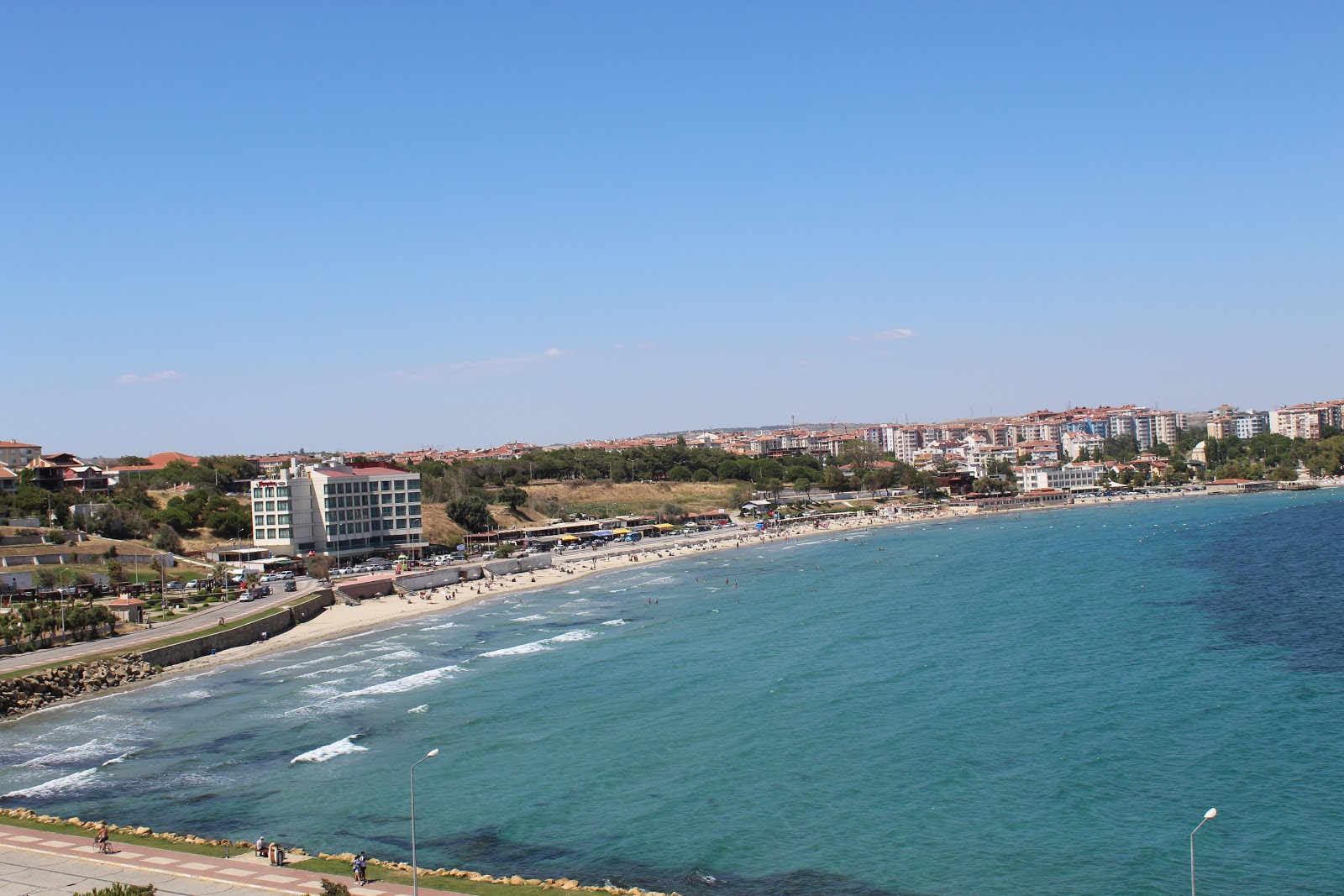 Zdjęcie Hamzakoy beach z poziomem czystości wysoki