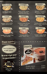 Menu / carte de Una Pizza - Pizzeria à Clermont-Ferrand