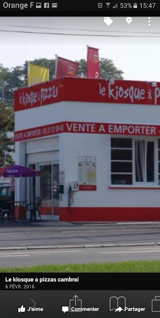 Le Kiosque à Pizzas à Cambrai (Nord 59)