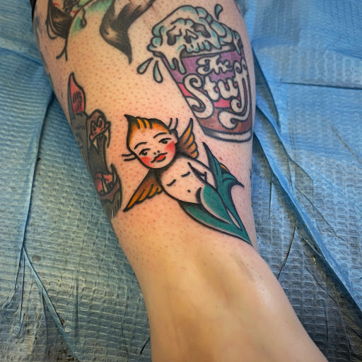 Explore country music tattoo ideas, creative tattoo ideas in Glenside, available at Yellow Rose Tattoo