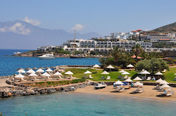 Elounda Plajı II'in fotoğrafı çok temiz temizlik seviyesi ile