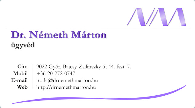Dr. Németh Márton ügyvéd - Győr