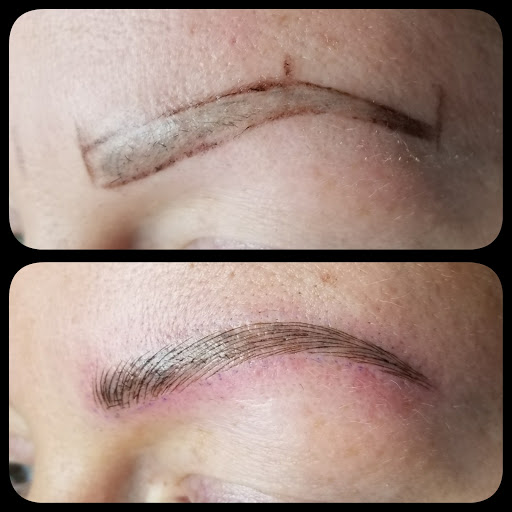 Explore girly skull tattoo ideas, creative tattoo ideas in Roscoe, available at Elevated Ink Tattoo